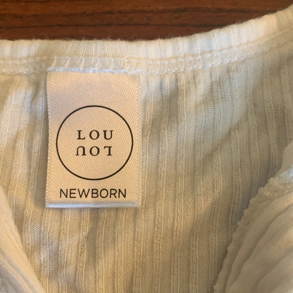 Lou Lou and Company cove ribbed knotted gown - Picture 3 of 10